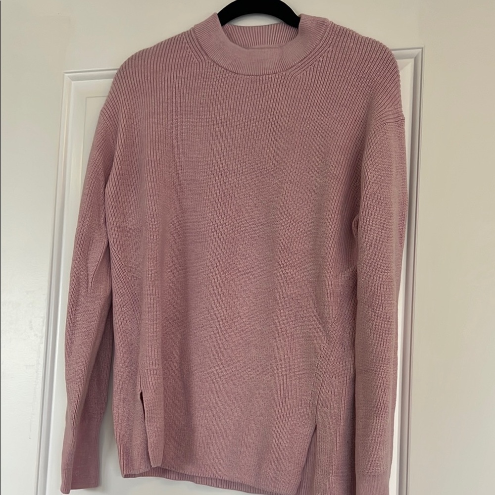 Lululemon Athletica Pink Crewneck Sweater